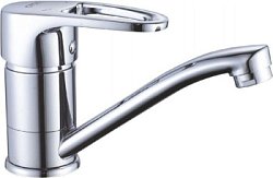 Смеситель для кухни Cron CN4565, хром