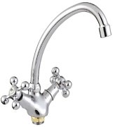 Смеситель для кухни Cron CN4119-2, хром