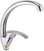 Смеситель для кухни Cron CN4136-2, хром