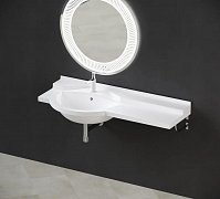 Раковина Dolomite Домино 127 L
