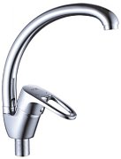Смеситель для кухни Cron CN4165-2, хром