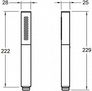 Душевая стойка Jacob Delafon Strayt E98321-CP